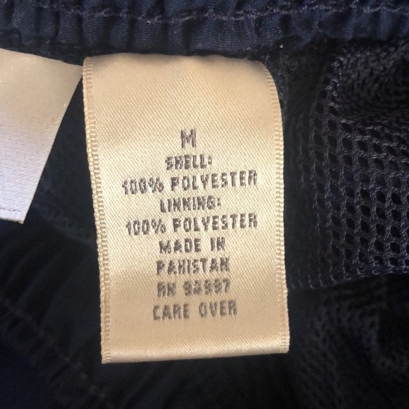 Studio Works navy blue pull on lined side stripe athletic leisure pants M - Picture 8 of 10